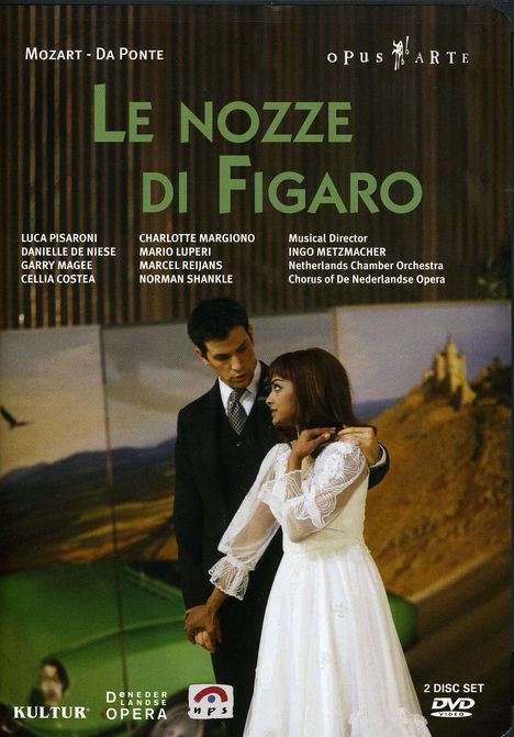 Wolfgang Amadeus Mozart (1756-1791): Le Nozze Di Figaro (2pc) / (Su, DVD