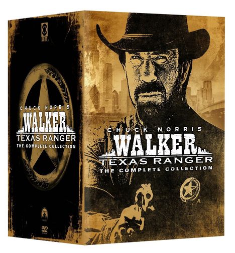 Walker, Texas Ranger: Complete Collection (US-Import mit Regionalcode 1), 52 DVDs