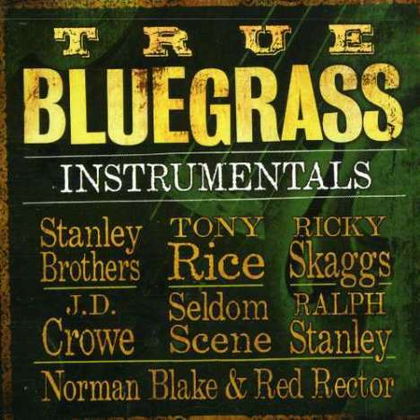 True Bluegrass Instrume, CD