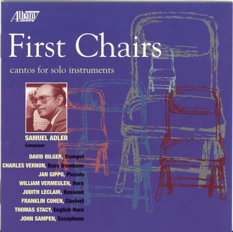 Samuel Adler (geb. 1928): Cantos für Solo Instruments, CD