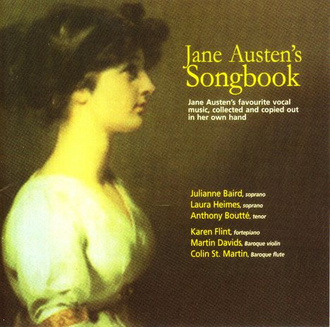 Jane Austen's Songbook, CD