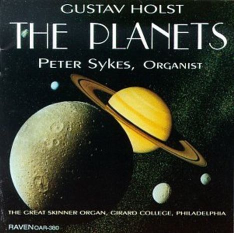 Gustav Holst (1874-1934): The Planets op.32 für Orgel, CD