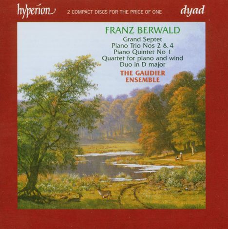 Franz Berwald (1796-1868): Klavierquintett Nr.1 c-moll, 2 CDs