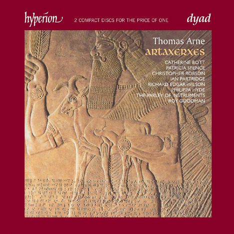 Thomas Arne (1710-1778): Artaxerxes, 2 CDs