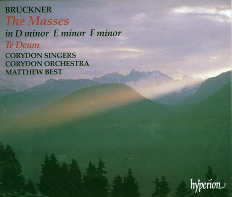 Anton Bruckner (1824-1896): Messen Nr.1-3, 3 CDs