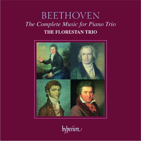 Ludwig van Beethoven (1770-1827): Klaviertrios Vol.1-4, 4 CDs