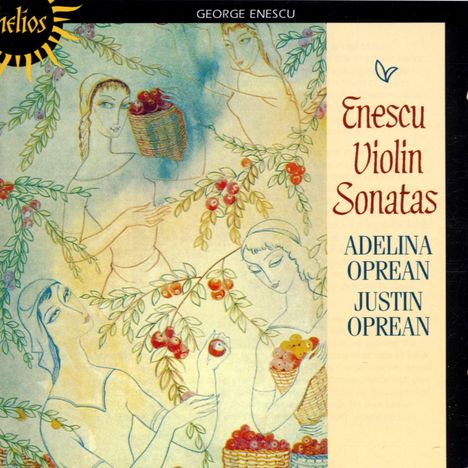 George Enescu (1881-1955): Sonaten f.Violine &amp; Klavier Nr.1-3, CD