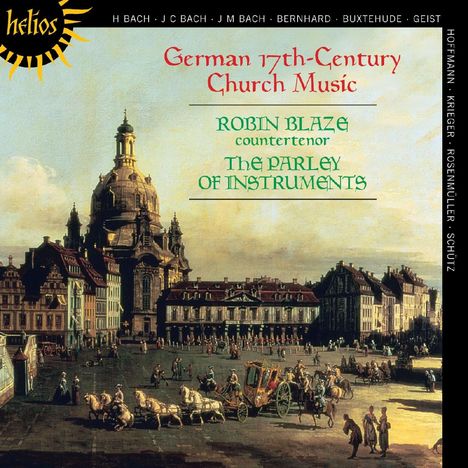Robin Blaze - German 17th Century Church Music, CD