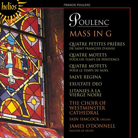 Francis Poulenc (1899-1963): Messe G-dur, CD