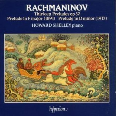 Sergej Rachmaninoff (1873-1943): Preludes Vol.2, CD