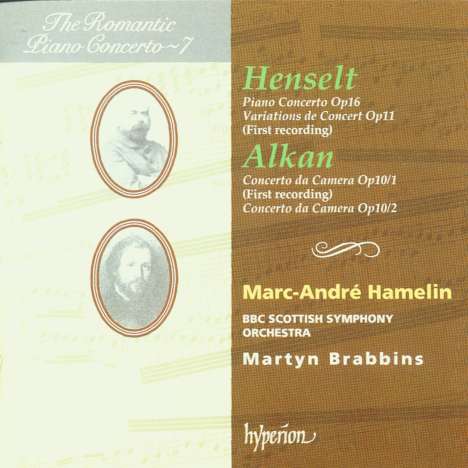 Charles Alkan (1813-1888): 2 Concerti da camera op.10 für Klavier &amp; Orchester, CD