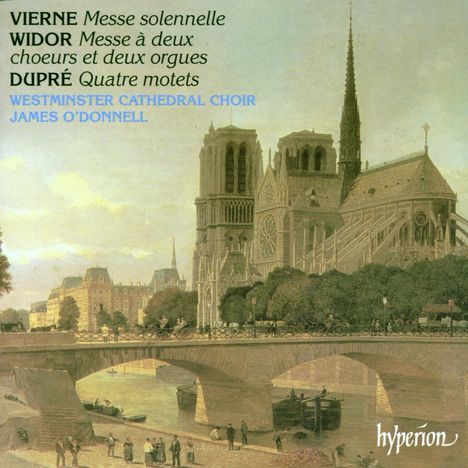 Louis Vierne (1870-1937): Messe solennelle für 2 Orgeln &amp; Chor op.16, CD