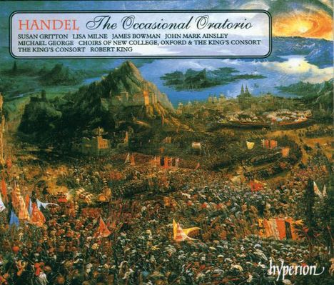 Georg Friedrich Händel (1685-1759): The Occasional Oratorio, 2 CDs