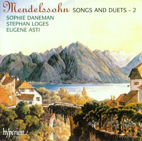Felix Mendelssohn Bartholdy (1809-1847): Lieder Vol.2, CD
