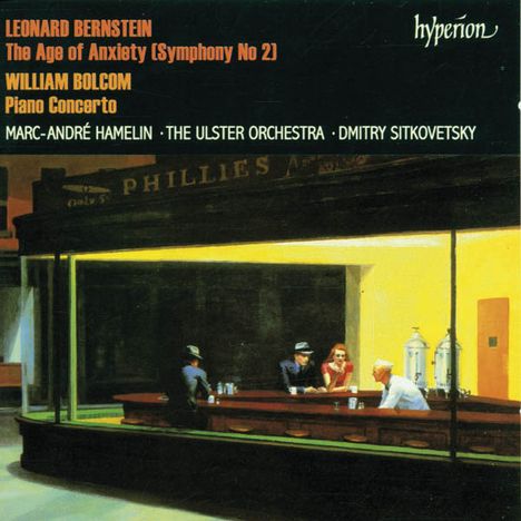 Leonard Bernstein (1918-1990): Symphonie Nr.2 "The Age of Anxiety", CD