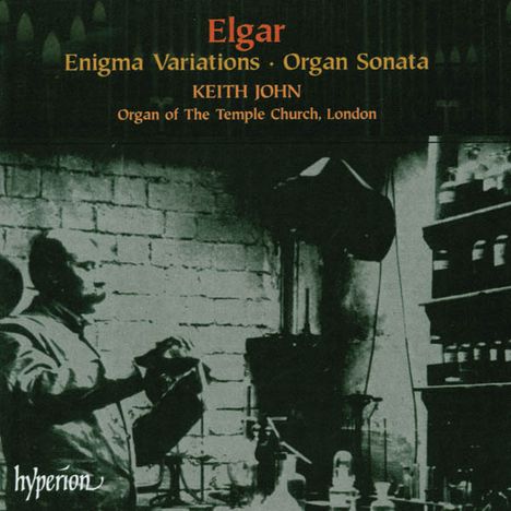 Edward Elgar (1857-1934): Enigma-Variations op.36 für Orgel, CD