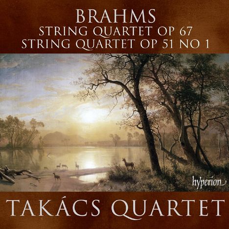 Johannes Brahms (1833-1897): Streichquartette Nr.1 &amp; 3, CD