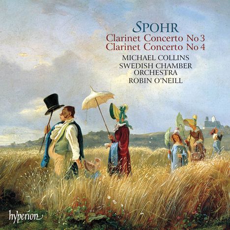Louis Spohr (1784-1859): Klarinettenkonzerte Nr.3 &amp; 4, CD