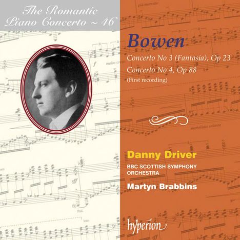 York Bowen (1884-1961): Klavierkonzerte Nr.3 &amp; 4, CD