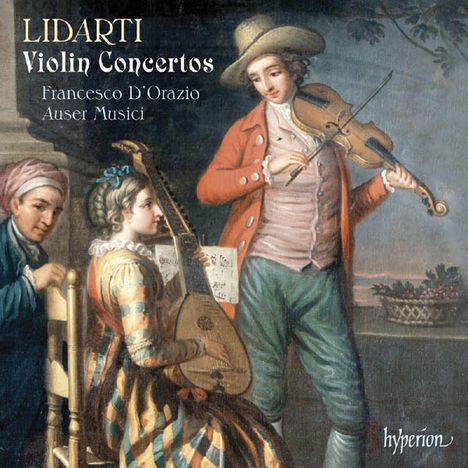 Cristiano Giuseppe Lidarti (1730-1795): Violinkonzerte C-Dur,d-moll,A-Dur, CD