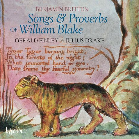 Benjamin Britten (1913-1976): Songs &amp; Proverbs of William Blake, CD