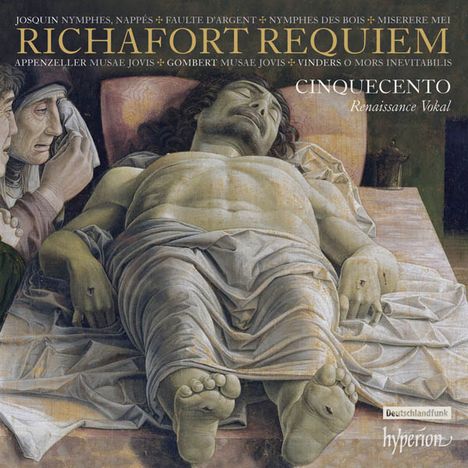 Jean Richafort (1480-1547): Missa pro defunctis (Requiem in memoriam Josquin Desprez), CD