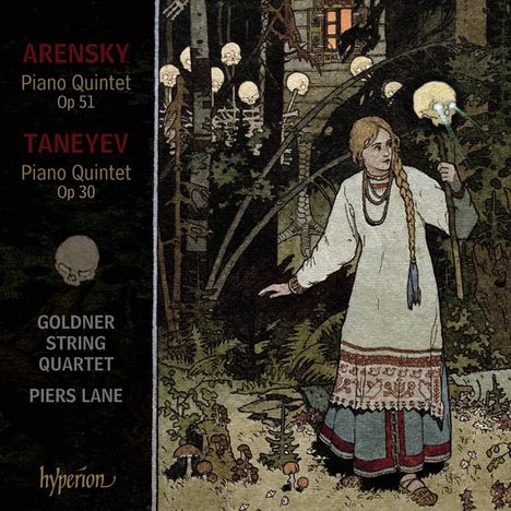 Alexander Sergeievich Tanejew (1850-1918): Klavierquintett op.30, CD