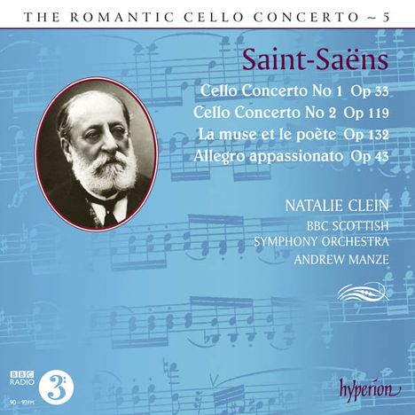 Camille Saint-Saens (1835-1921): Cellokonzerte Nr.1 &amp; 2, CD