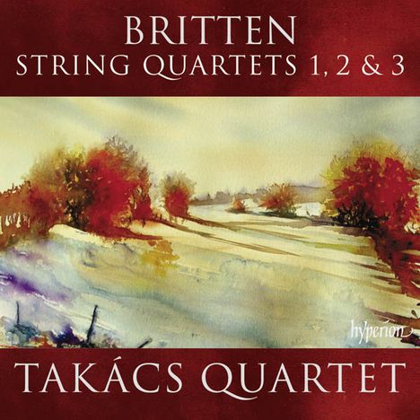 Benjamin Britten (1913-1976): Streichquartette Nr.1-3, CD
