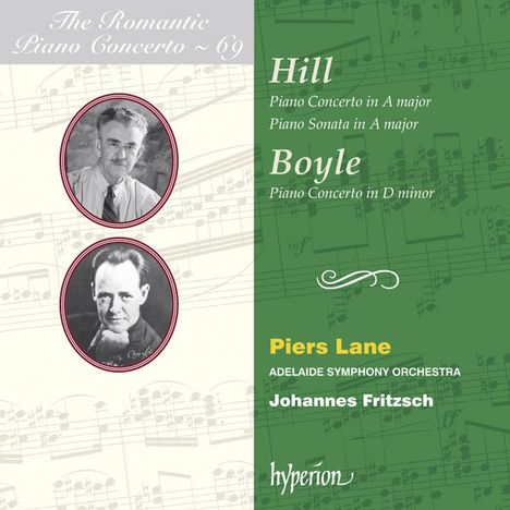 Alfred Hill (1870-1960): Klavierkonzert A-Dur, CD