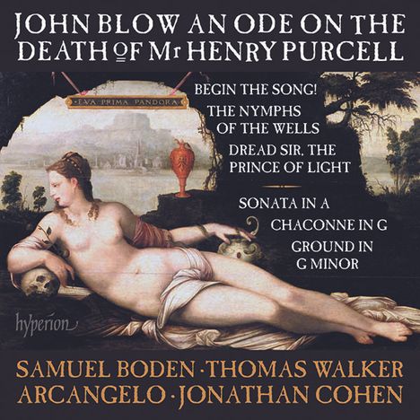 John Blow (1649-1708): Ode on the Death of Henry Purcell, CD