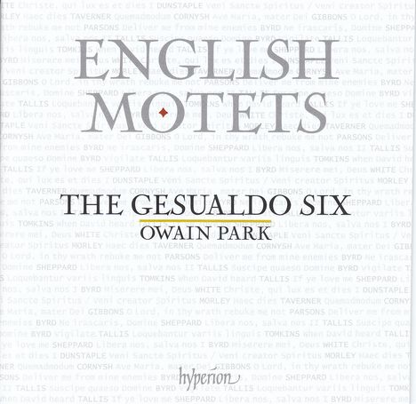 The Gesualdo Six - English Motets, CD