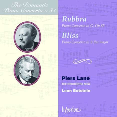 Edmund Rubbra (1901-1986): Klavierkonzert G-Dur op.85, CD