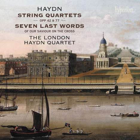 Joseph Haydn (1732-1809): Streichquartette Nr.50-56 (op.51 Nr.1-7) "Die sieben letzten Worte unseres Erlösers am Kreuze", 2 CDs