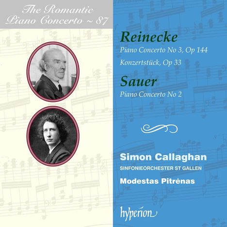 Emil von Sauer (1862-1942): Klavierkonzert Nr.2 c-moll, CD