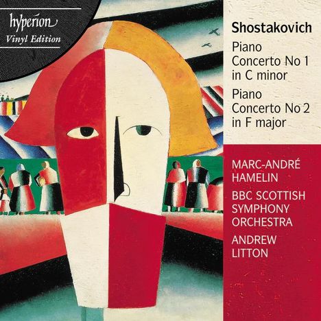 Dmitri Schostakowitsch (1906-1975): Klavierkonzerte Nr.1 &amp; 2 (140g), LP