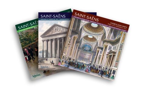 Camille Saint-Saens (1835-1921): Orgelwerke (Exklusivset für jpc), 3 CDs