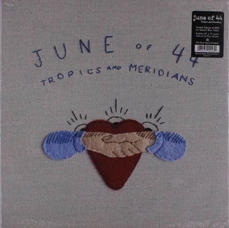 June Of 44: Tropics And Meridians (Limited Edition) (Glacial Blue Vinyl), LP