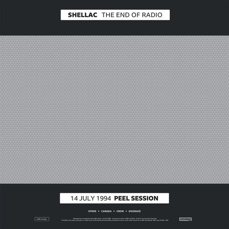Shellac: The End Of Radio, 2 LPs
