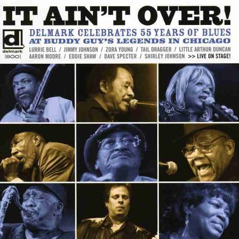 It Ain't Over: 55 Years Of Blues, CD