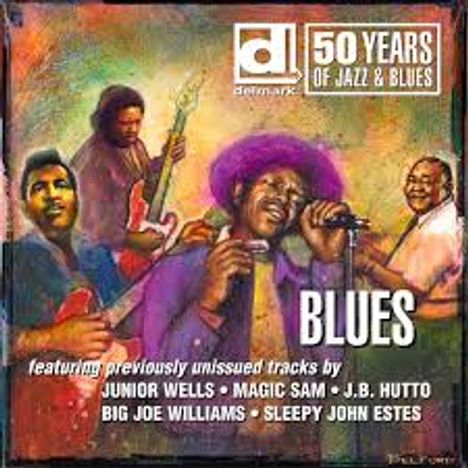 Delmark - 50 Years Jazz &amp; Blues: BLUES, 2 CDs