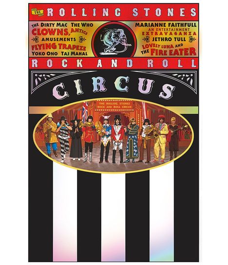 The Rolling Stones: The Rolling Stones Rock And Roll Circus (4K Restoration), Blu-ray Disc