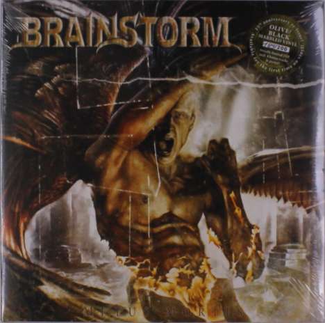 Brainstorm (Metal): Metus Mortis (Limited-Numbered-Edition) (Olive/Black Marbled Vinyl), 2 LPs