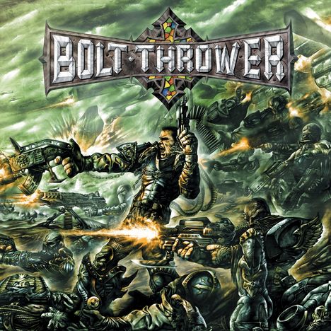 Bolt Thrower: Honour Valour Pride (Reissue) (Limited Edition) (Clear Amory Green Marbled Vinyl), 2 LPs