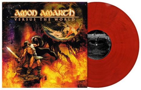 Amon Amarth: Versus The World (Ultimate Edition) (Crimson Red Marbled Vinyl), LP