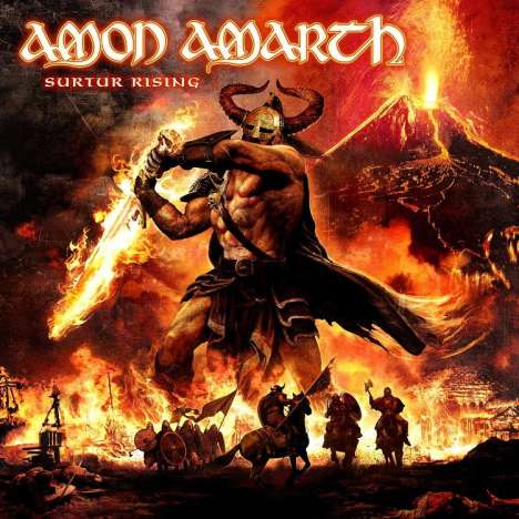 Amon Amarth: Surtur Rising (Limited Edition) (CD + DVD Digibook), 1 CD und 1 DVD
