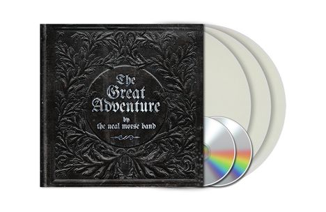 Neal Morse: The Great Adventure (Limited-Numbered-Edition) (Clear/White Marbled Vinyl) (exklusiv für jpc!), 3 LPs und 2 CDs