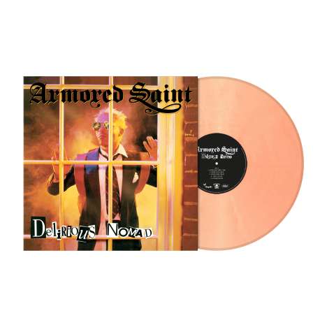 Armored Saint: Delirious Nomad (Reissue) (remastered) (Clear Light Salmon Marbled Vinyl), LP
