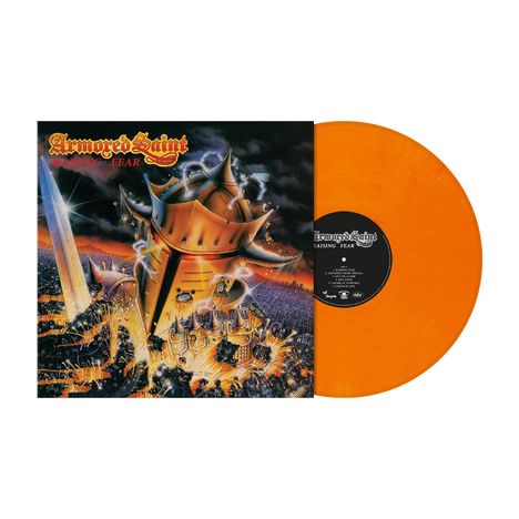 Armored Saint: Raising Fear (remastered) (Limited Edition) (Fiery Orange Marbled Vinyl), LP