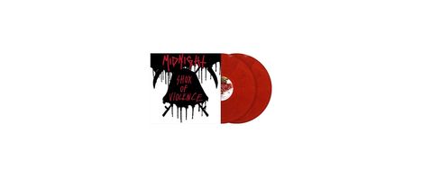 Midnight: Shox Of Violence (Limited Edition) (Red Marbled Vinyl), 2 LPs